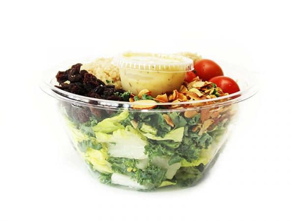 Organic Kale Salad with vegetables